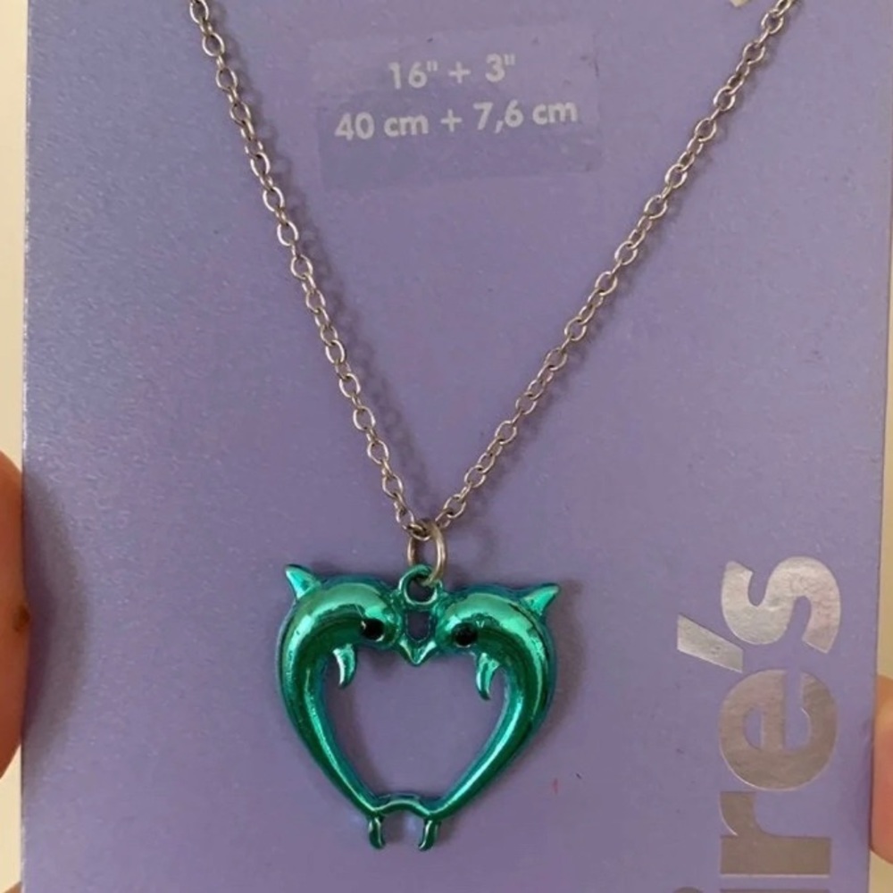 Claire’s dolphin necklace